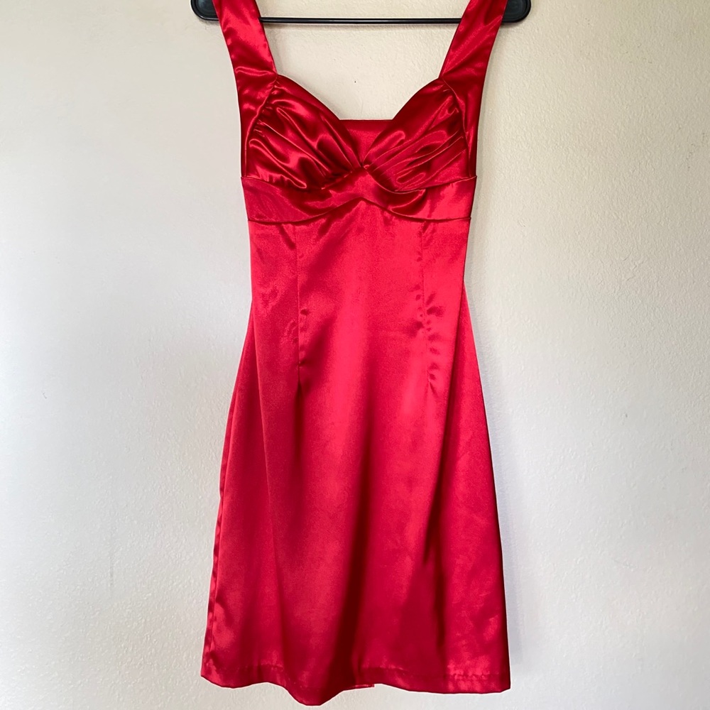 Satin Dress